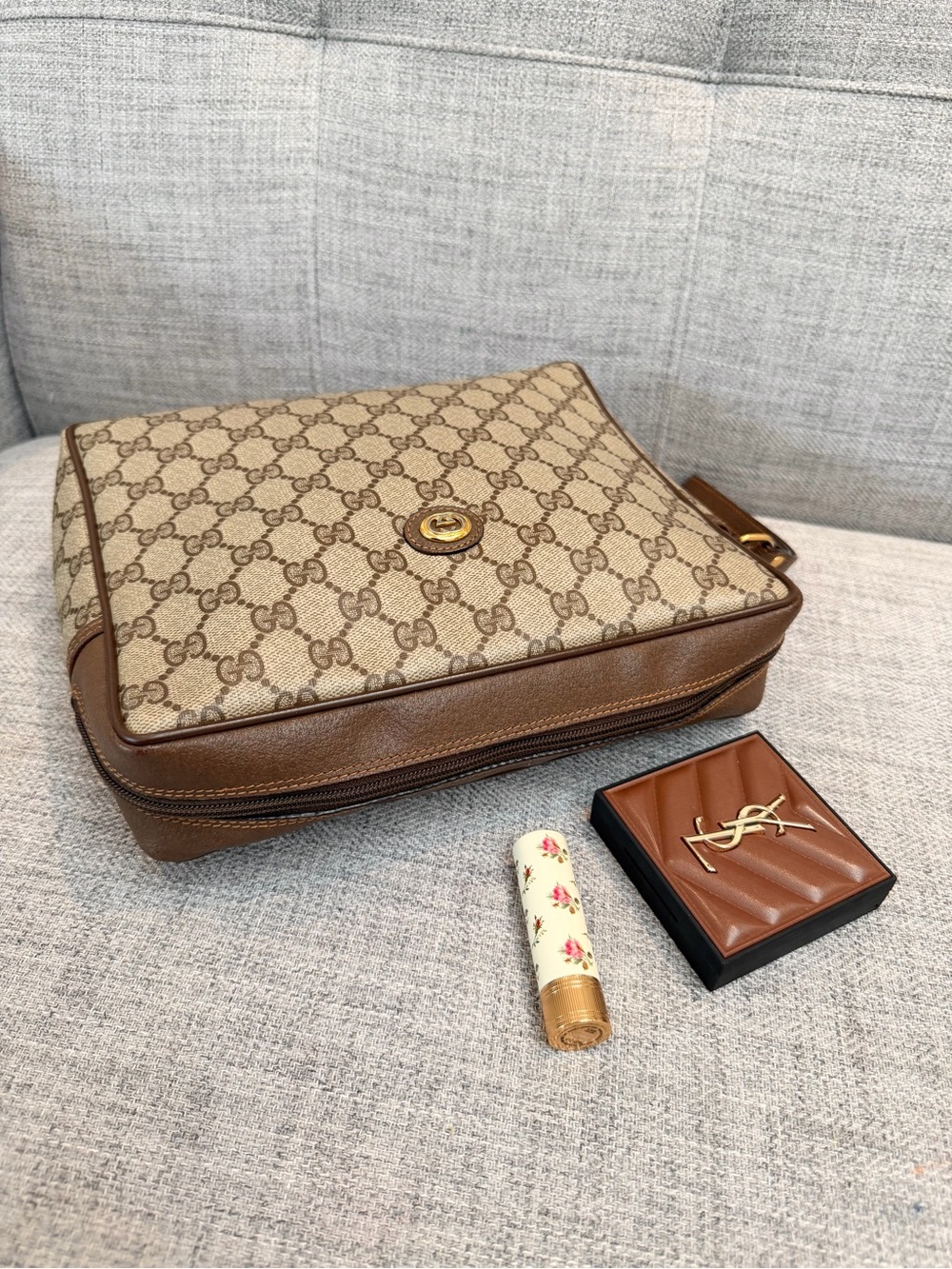 Gucci GG Monogram Accessory Collection Wristlet Clutch - Picture 15 of 16